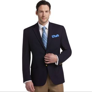 Jos. A Bank traditional fit navy blazer